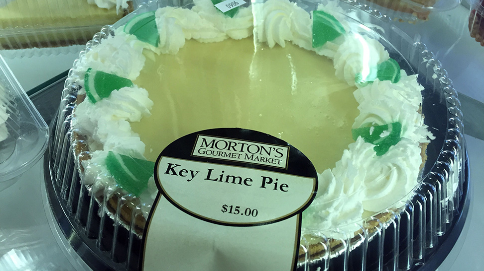 
Key Lime Pie from Morton's Gourmet Market
