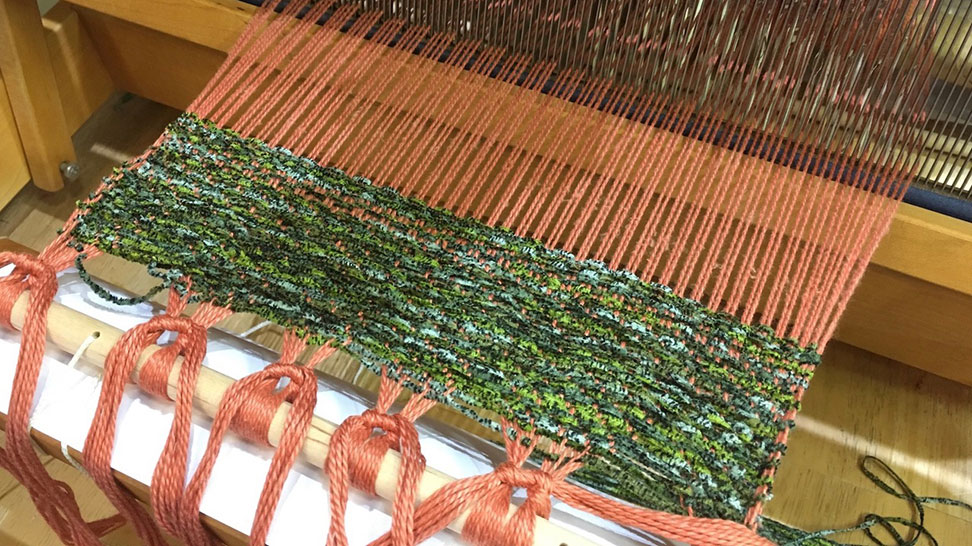 Weaving classes are one of many simple learning experiences available, along with painting and music (Photo: Nicole Coudal)
