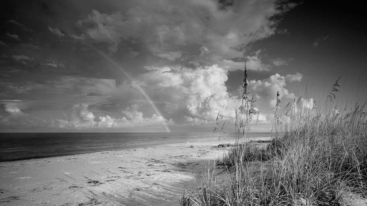 Casey Key Rainbow, Clyde Butcher