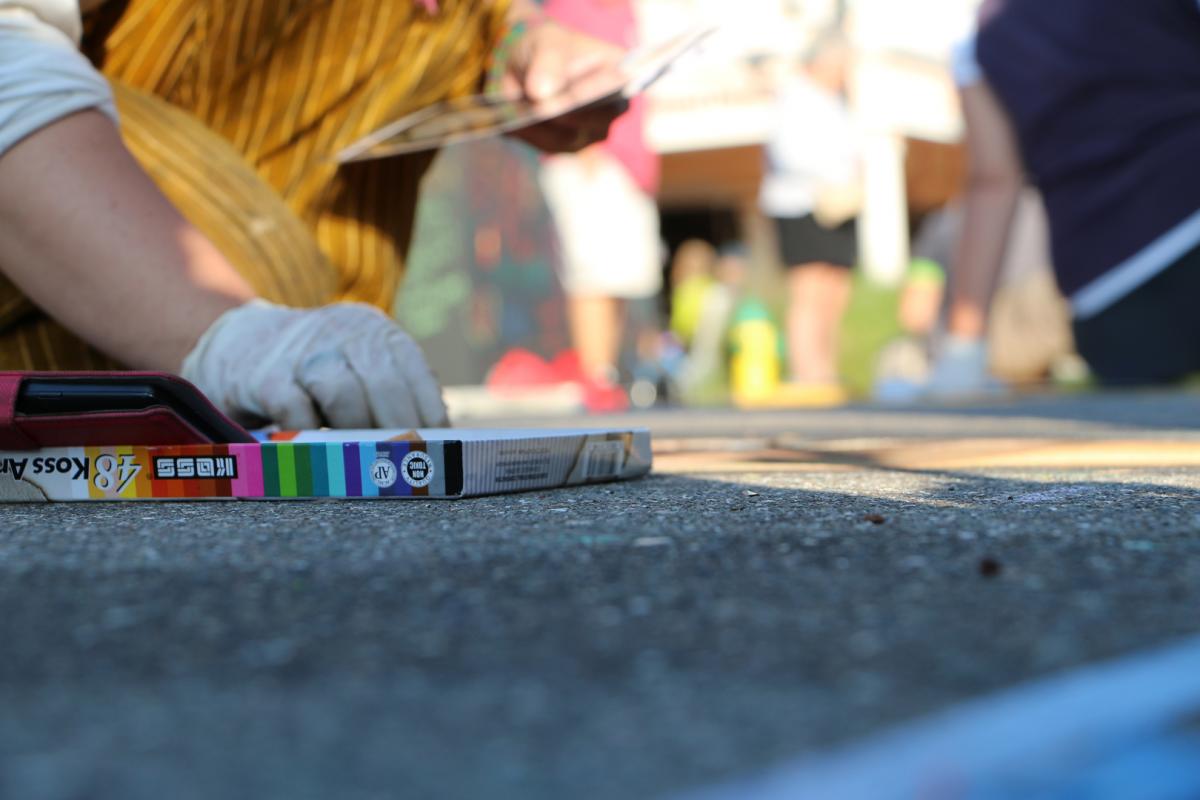 Chalk Festival artists descend on Venice each year in the fall