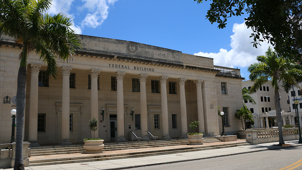 Federal Building in Downtown Sarasota