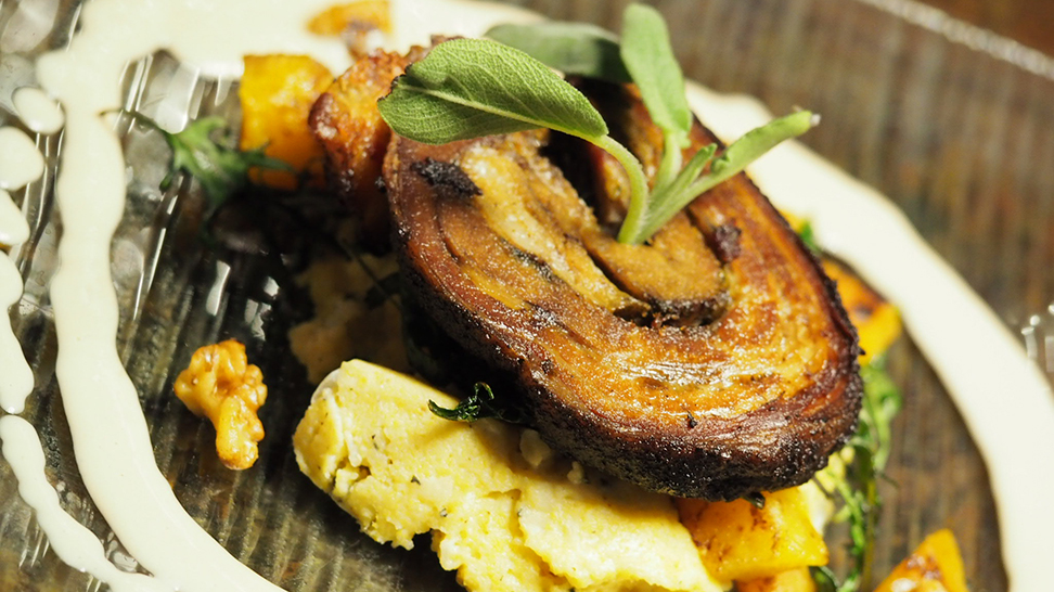 Melange Wild Boar Roulade [Photo: Lauren Jackson]