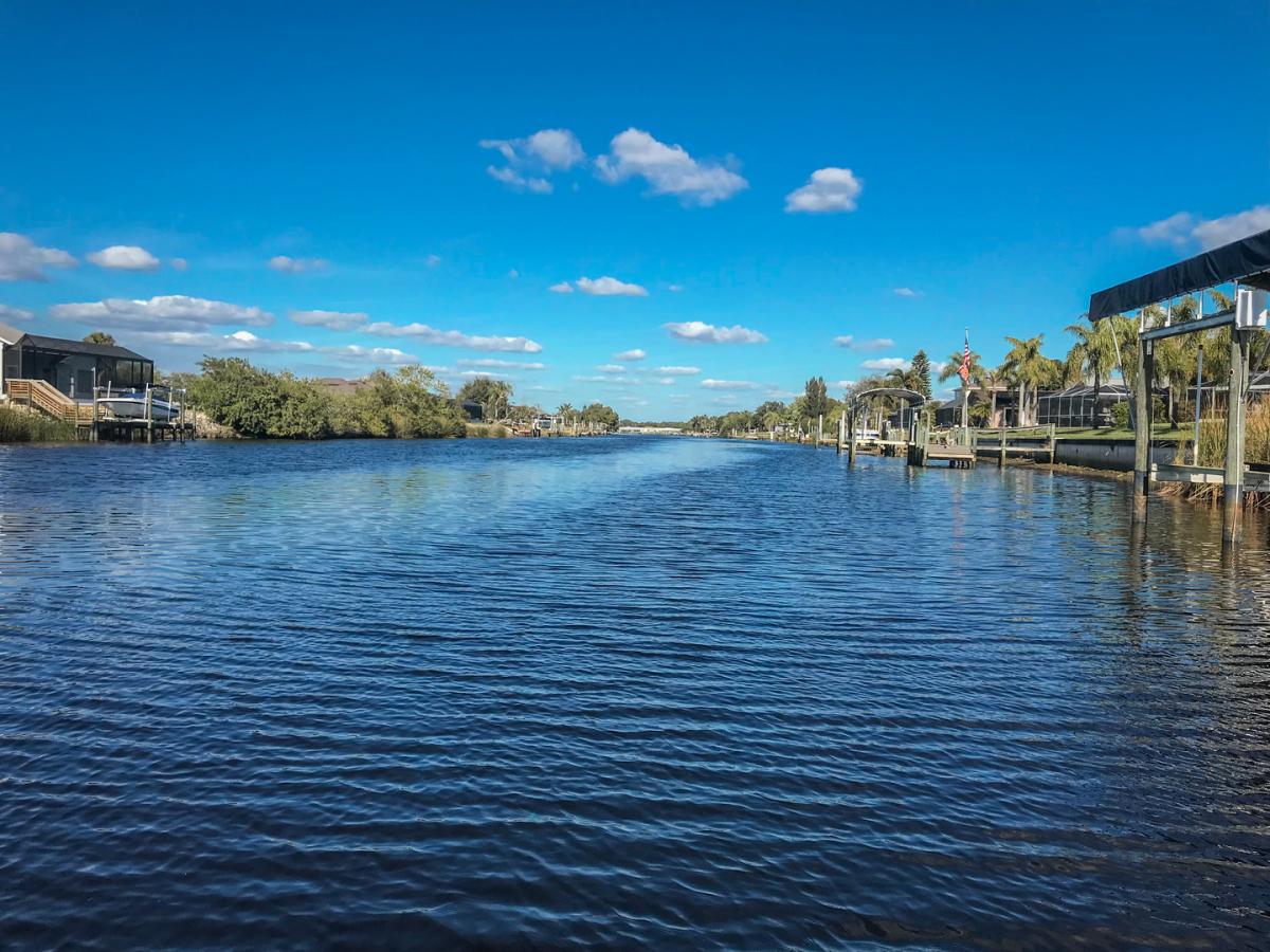 You can get a detailed map of the Blueways at from the county (Photo: Liz Sandburg)