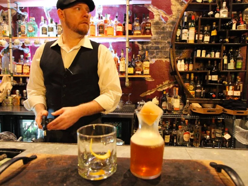 Pangea Alchemy Lab speakeasy vibes