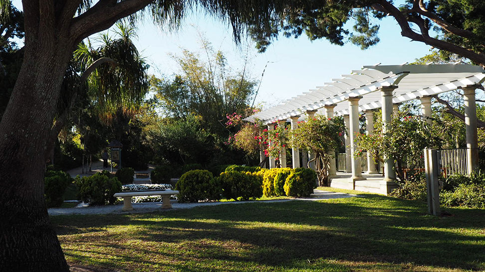 
Pergola and Sunken Garden (Photo Courtesy Lauren Jackson)
