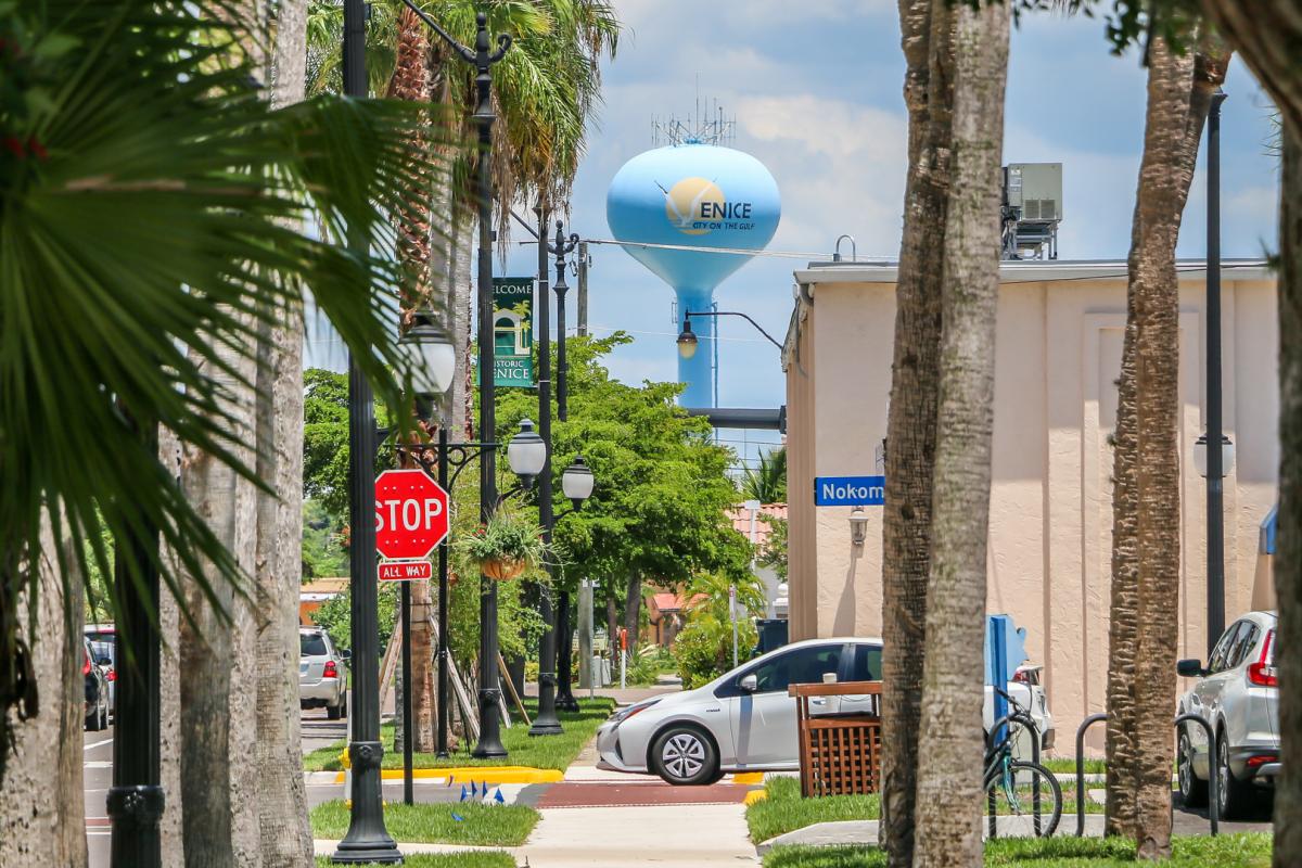 The city's walkways are entirely ADA compliant following renovations