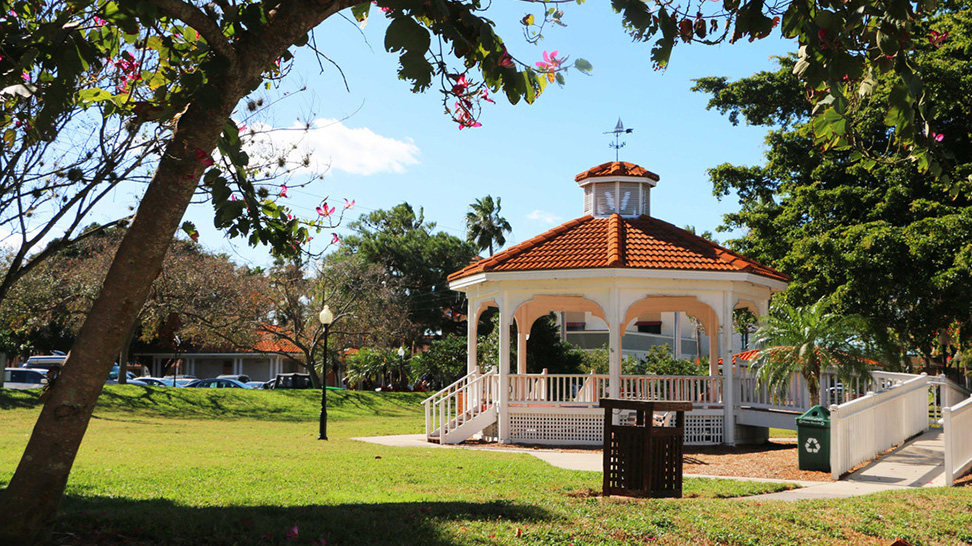 
Gazebo in Downtown Venice
