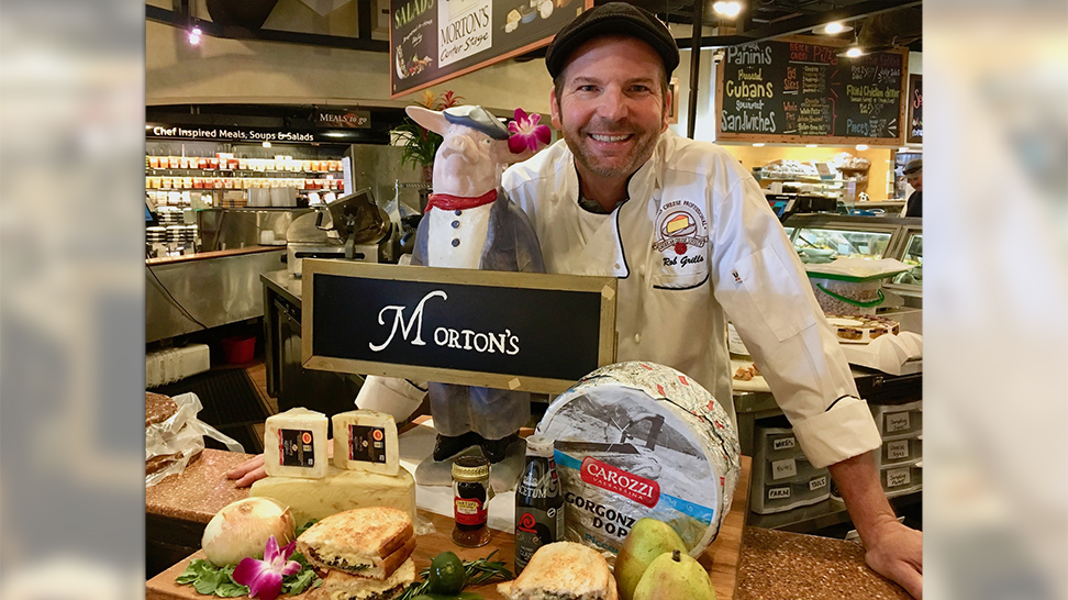 Rob Grills is the cheesemonger at Morton’s (Photo: Nicole Coudal)