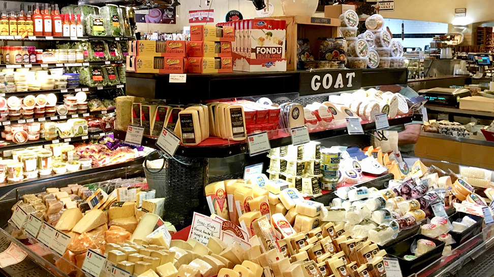 Morton’s Gourmet Market has over 200 cheeses to choose from! (Photo: Nicole Coudal)