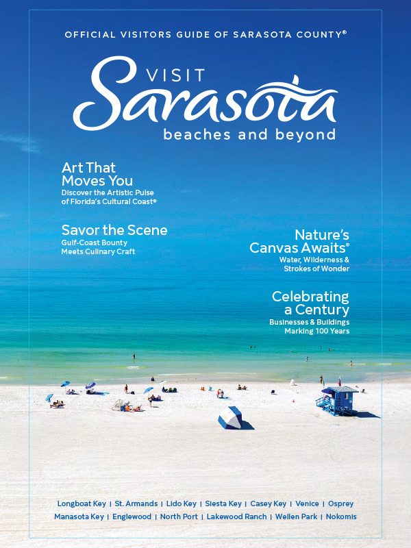 sarasota visitors guide cover 2026