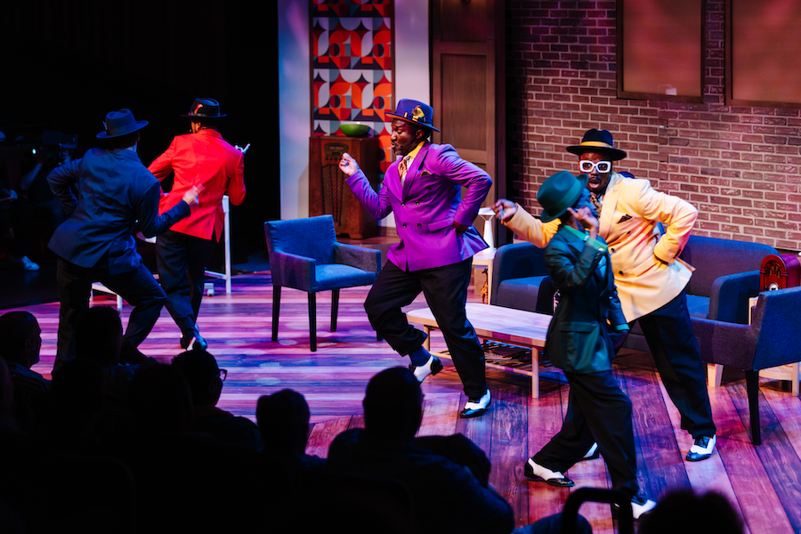 performers on stage at west coast black theatre troupe