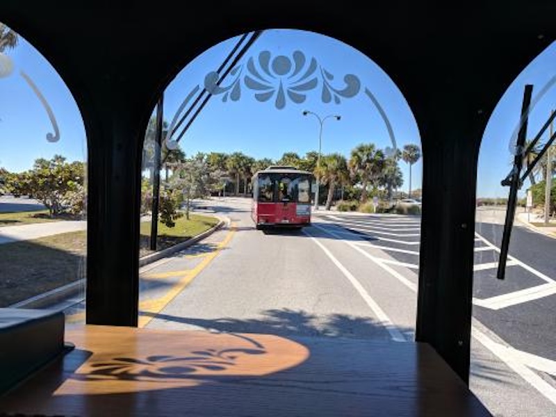 the newtown trolley on tour