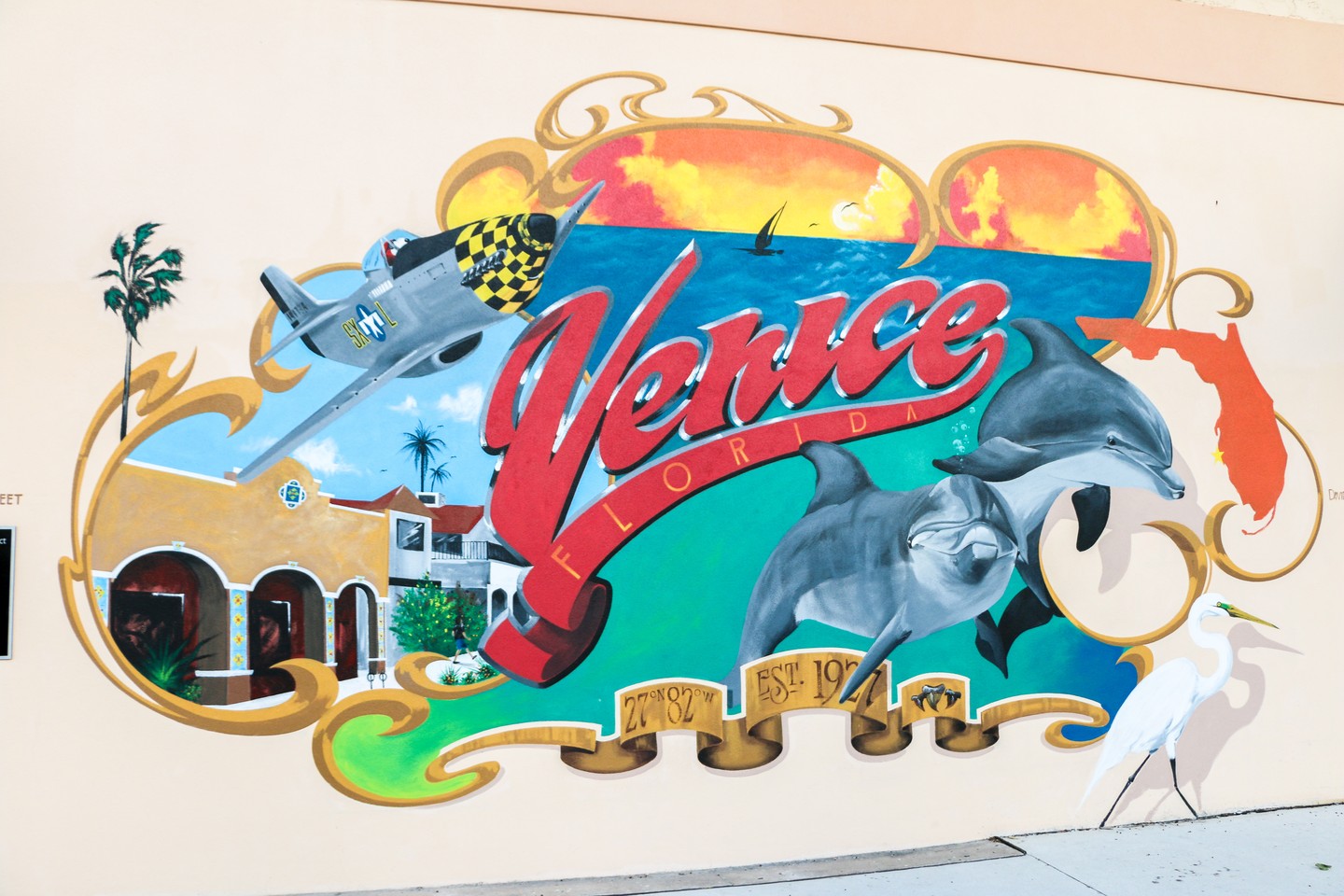 venice florida mural