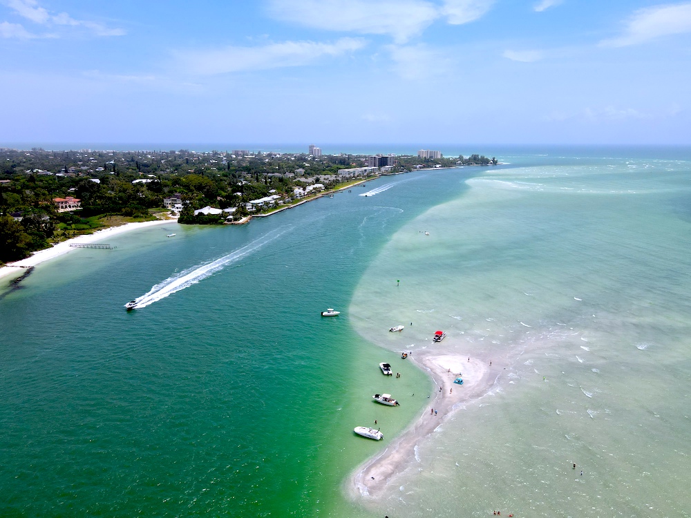 sarasota big pass  sandbars