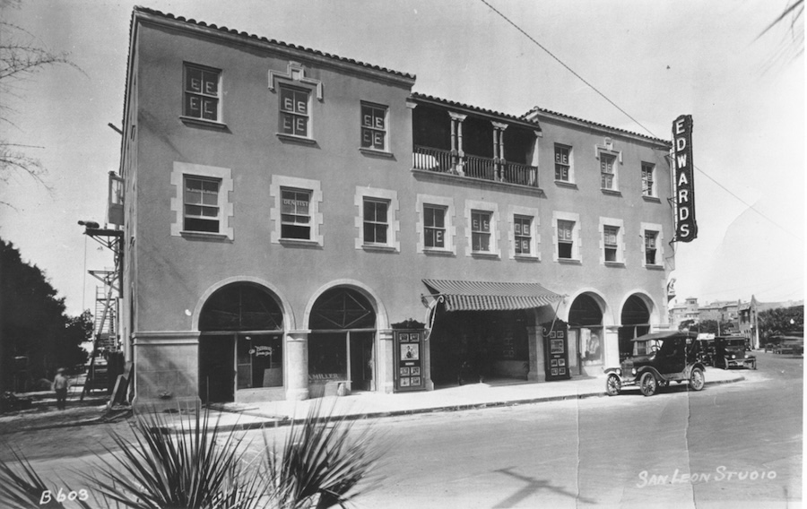 early photo of the sarasota opera house in florida
