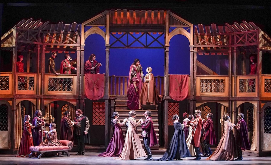 performers on stage at the sarasota opera house
