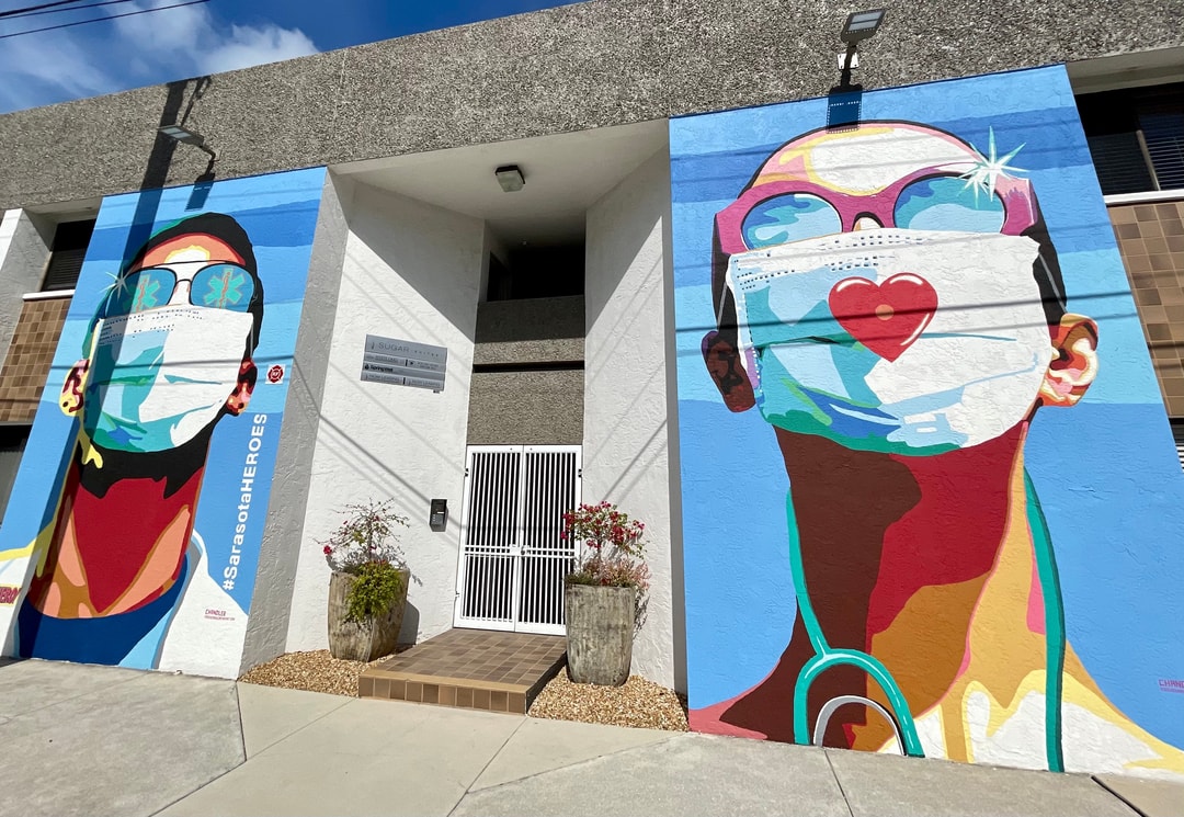 sarasota heroes mural