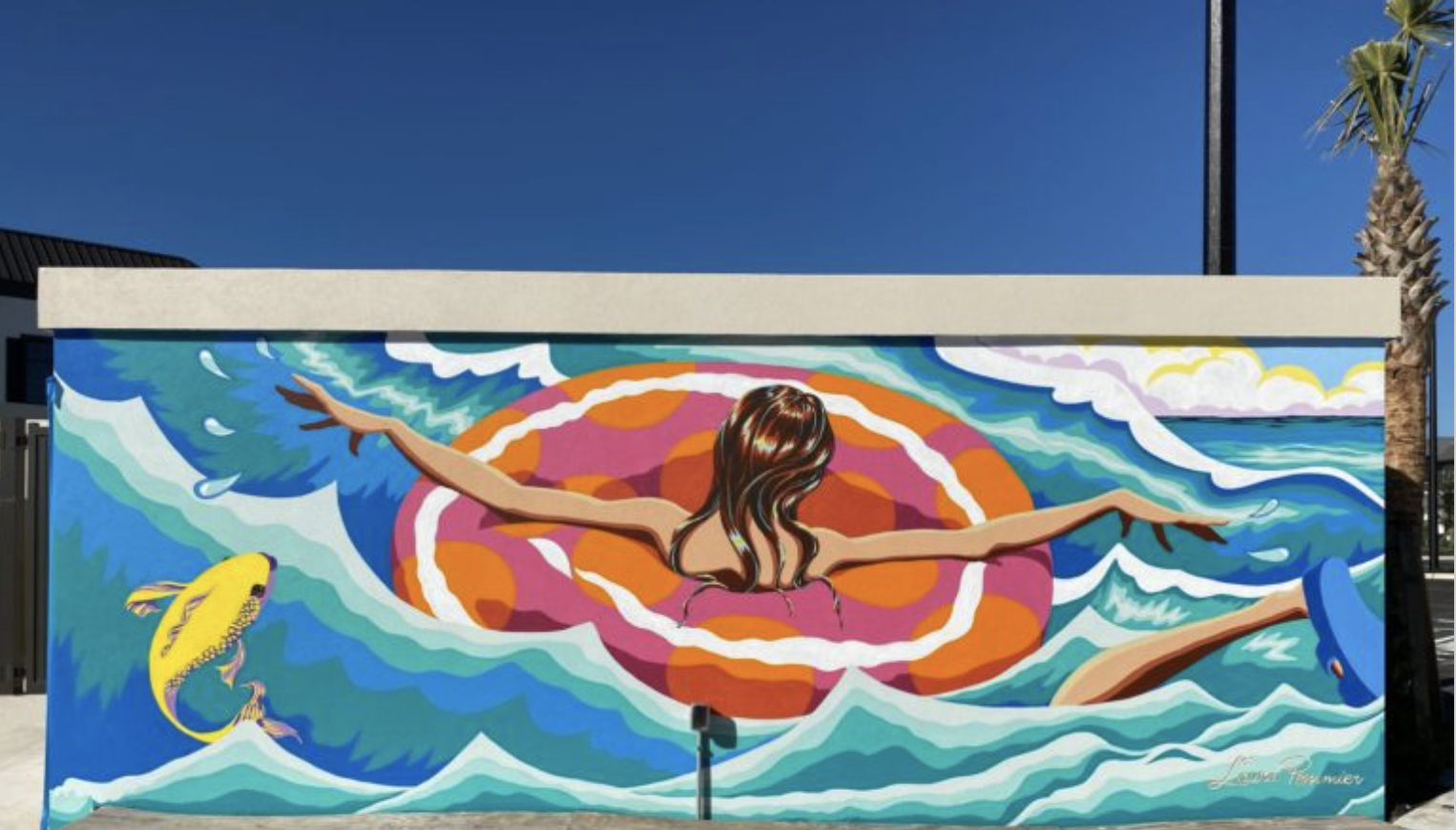 wellen park mural