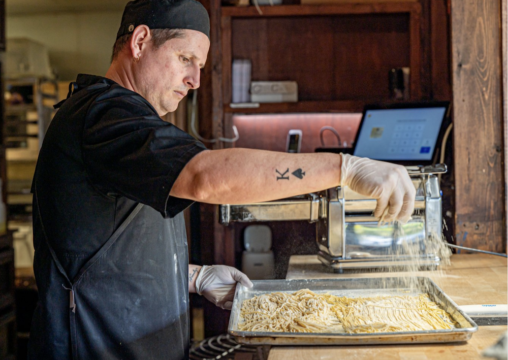 chef at cafe gabbiano in siesta key fl