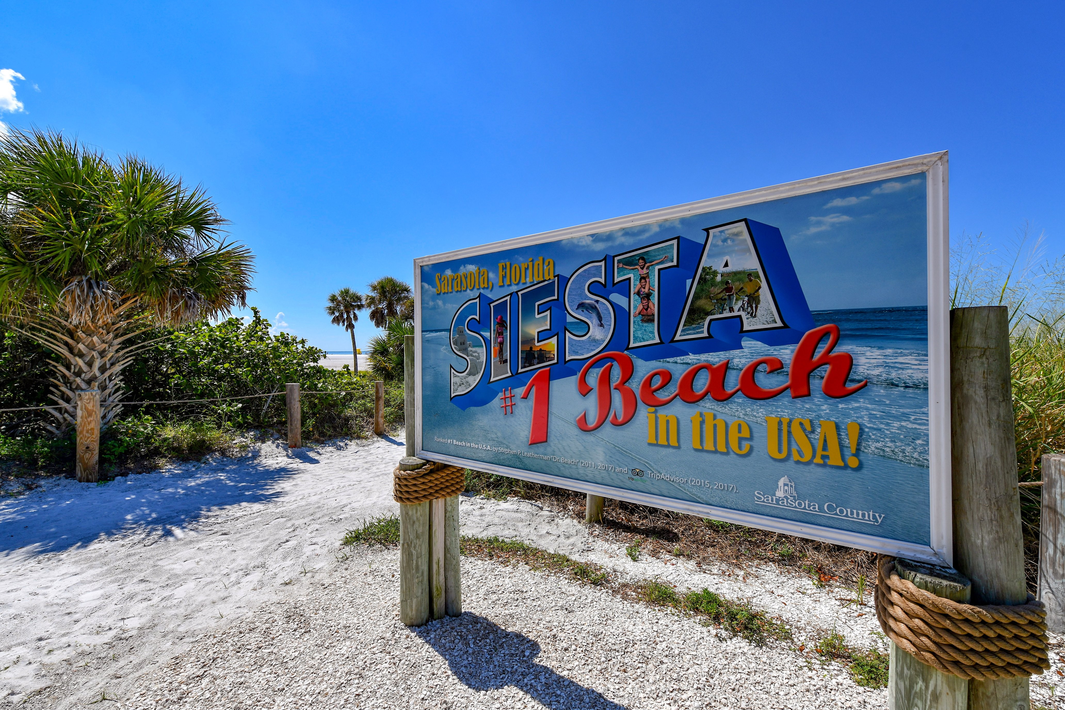 siesta key beach