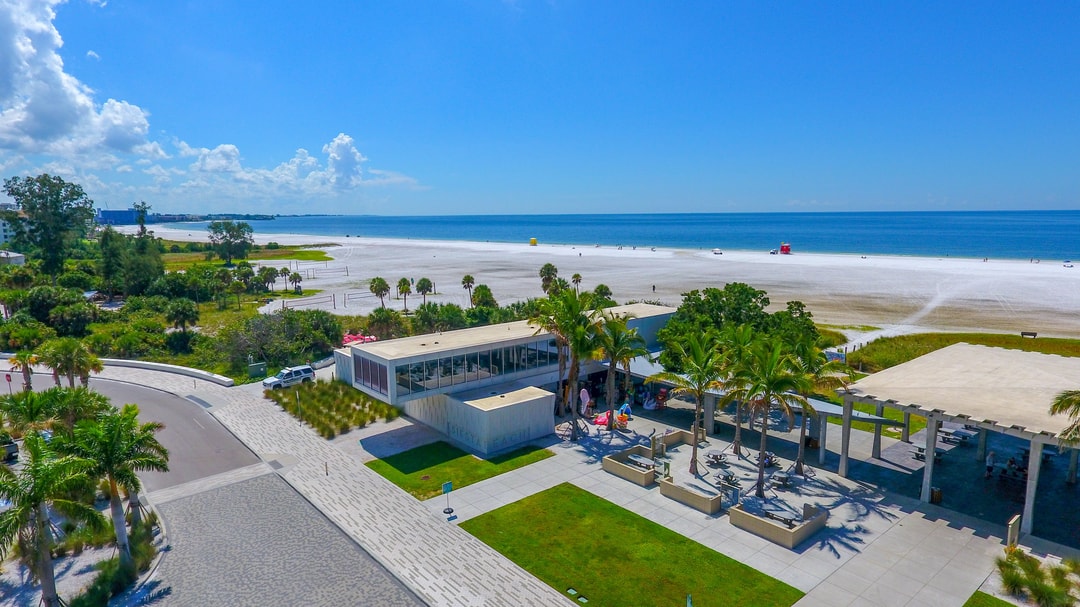 parking and dine at siesta beach public pavilions