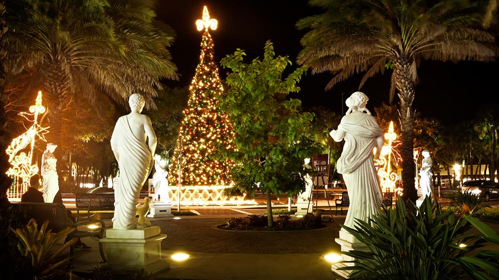 st armands holiday lights