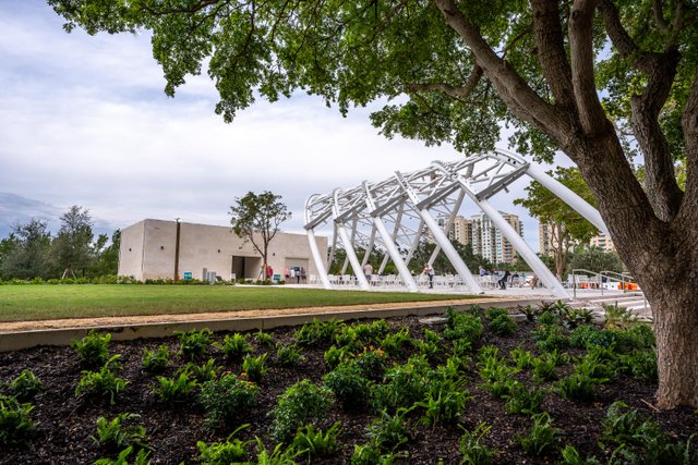 the bay park oval to watch movies outside
