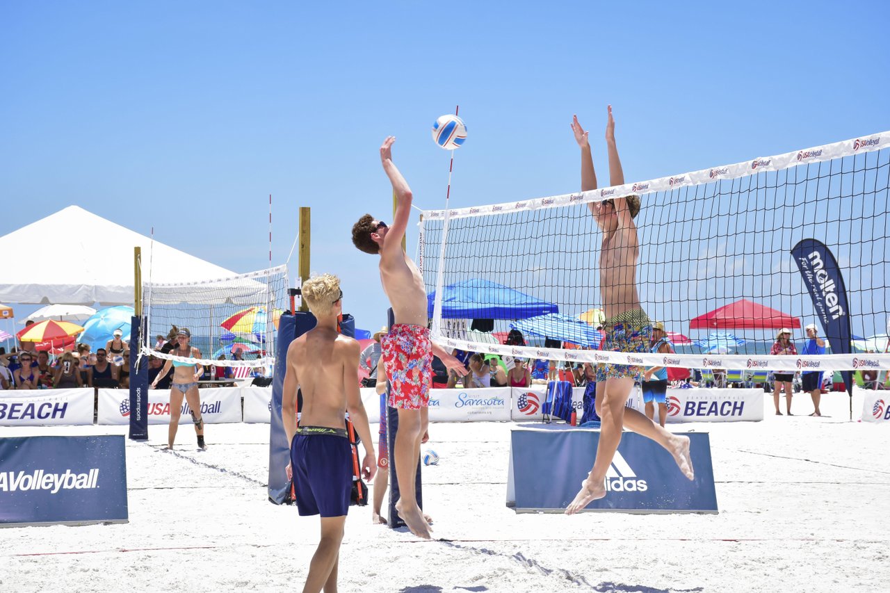 siesta key beach volleyball