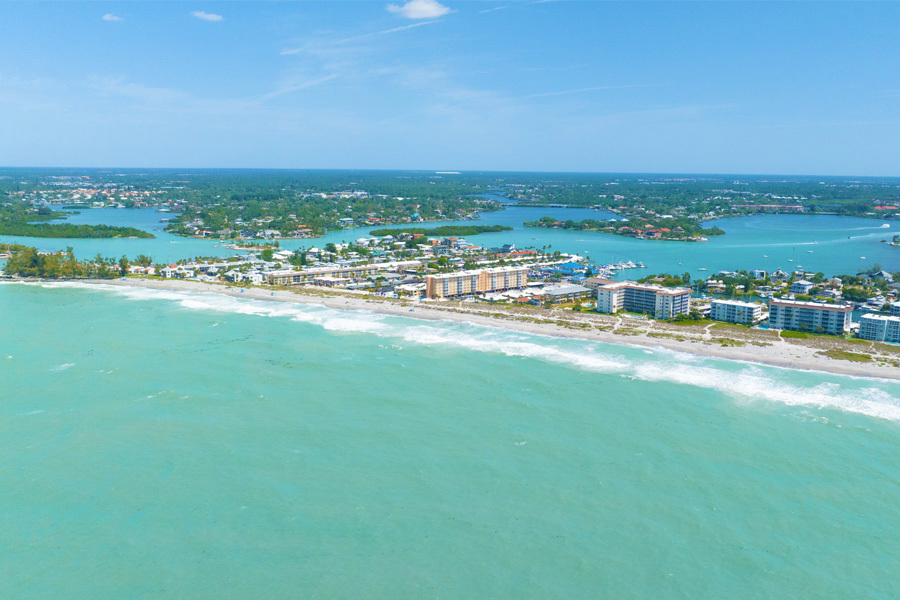 drone of venice island florida