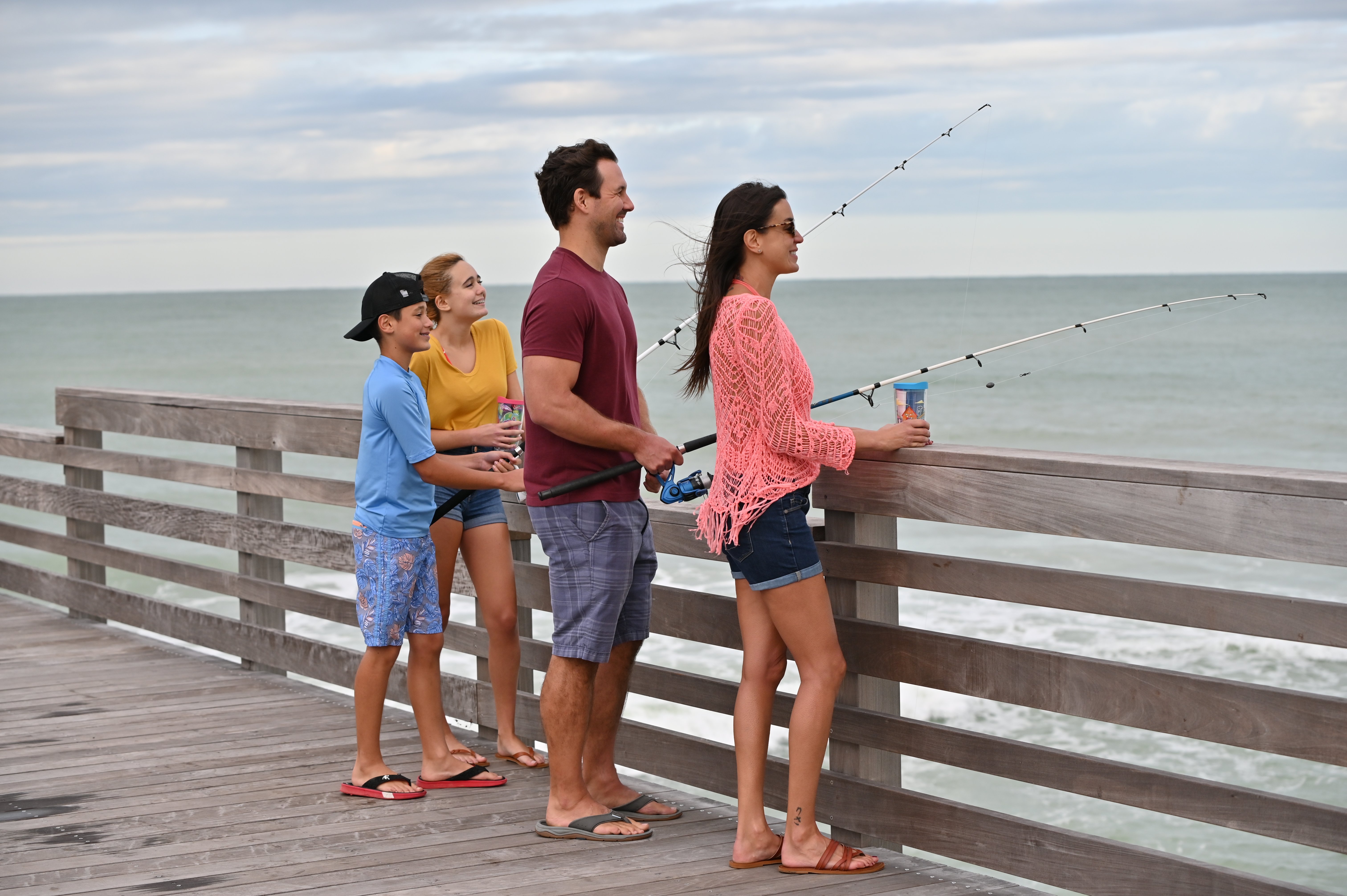 venice fishing pier family fishing