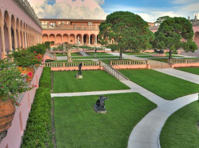 Ringling Museum Courtyard Garden