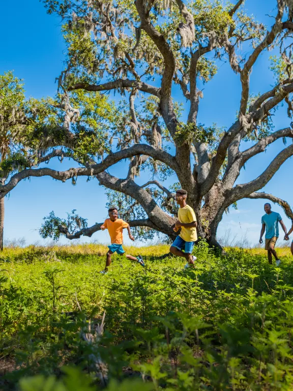 Family at Myakka State Park