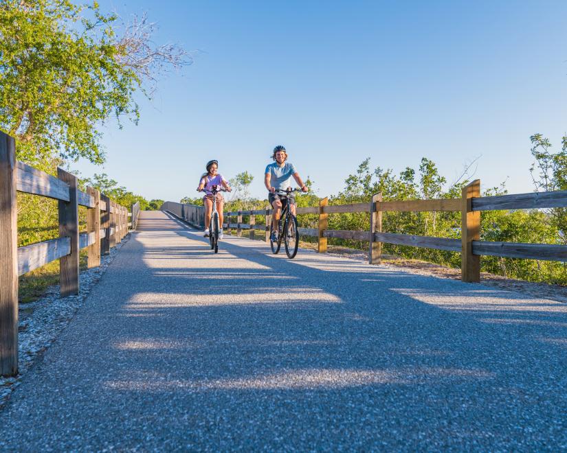 Biking on the Legacy Trail