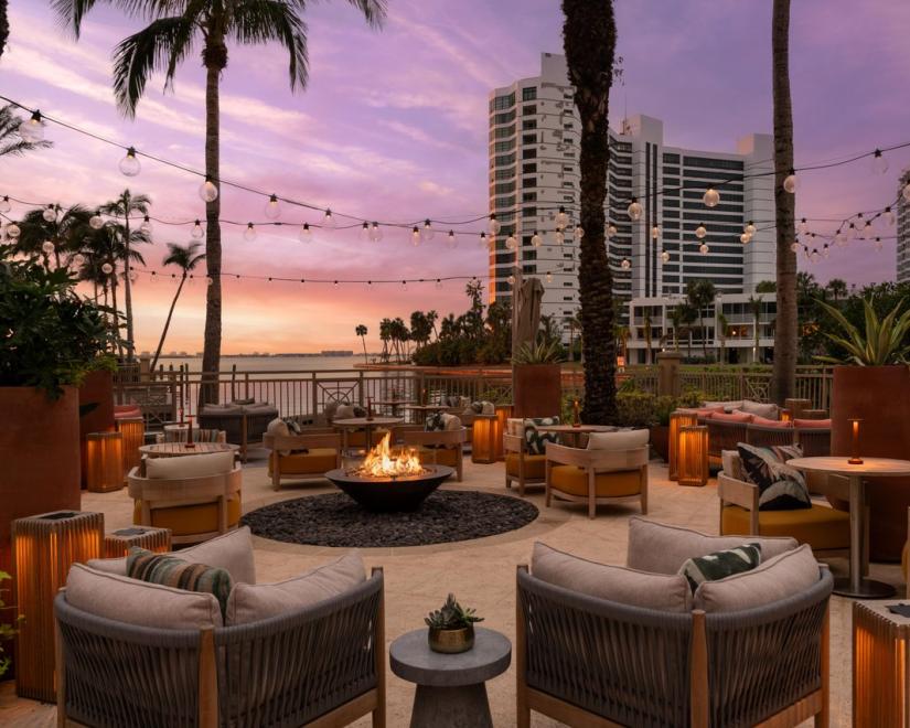 rufa sunset at the ritz carlton