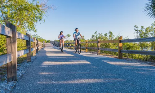 Biking on the Legacy Trail