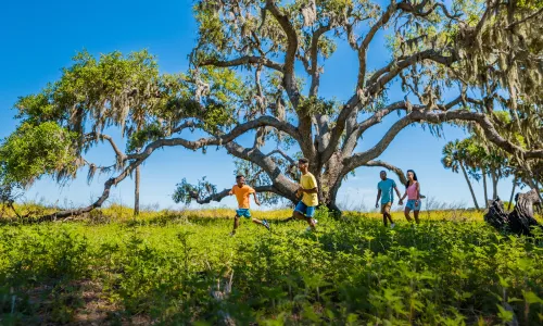 Family at Myakka State Park