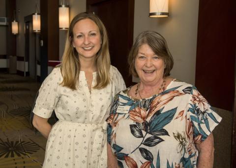 Erin Duggan and Virginia Haley