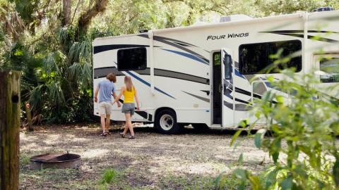 RV in Myakka River State Park