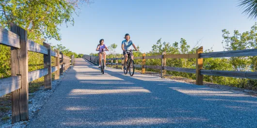 Biking on the Legacy Trail
