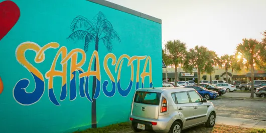 Gulf Gate is the somewhat hidden neighborhood near the south bridge to Siesta Key