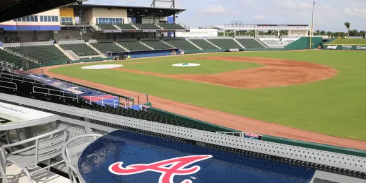 CoolToday Park has 8,000 seats and a 360-degree concourse walkway for fans to navigate all game! [Photo: Visit Sarasota County]