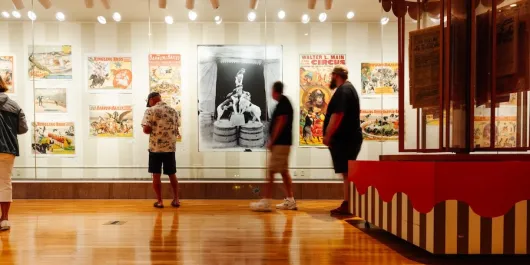 circus art museum in the ringling museum