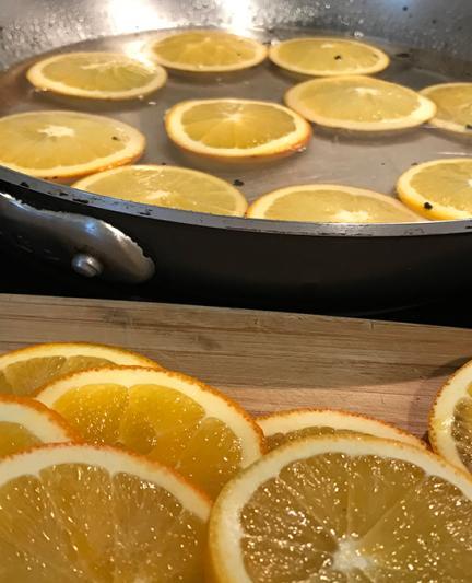 Topping - Authentic Florida Cheesecake. Photo by Robin Draper