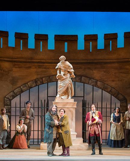 Sarasota Opera. Final scene from Beethoven's FIDELIO. Photo by Rod Millington
