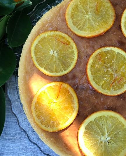 Authentic Florida Cheesecake. Photo by Robin Draper