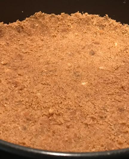 Completed Crust - Authentic Florida Cheesecake. Photo by Robin Draper