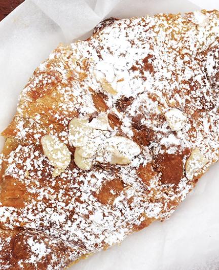 Almond croissant from Croissant & Co. (Photo: Lauren Jackson)