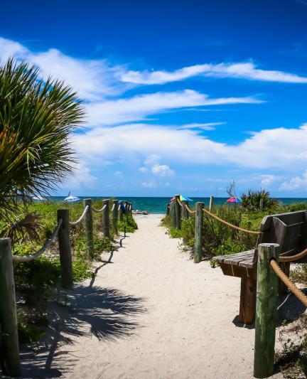 Blind Pass Beach on Manasota Key