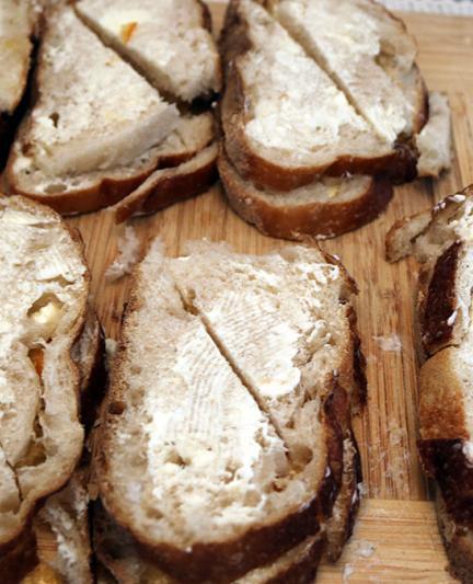 Florida Orange Bread and Butter Pudding - Bread Prep 2