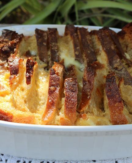 Florida Orange Bread and Butter Pudding - Final